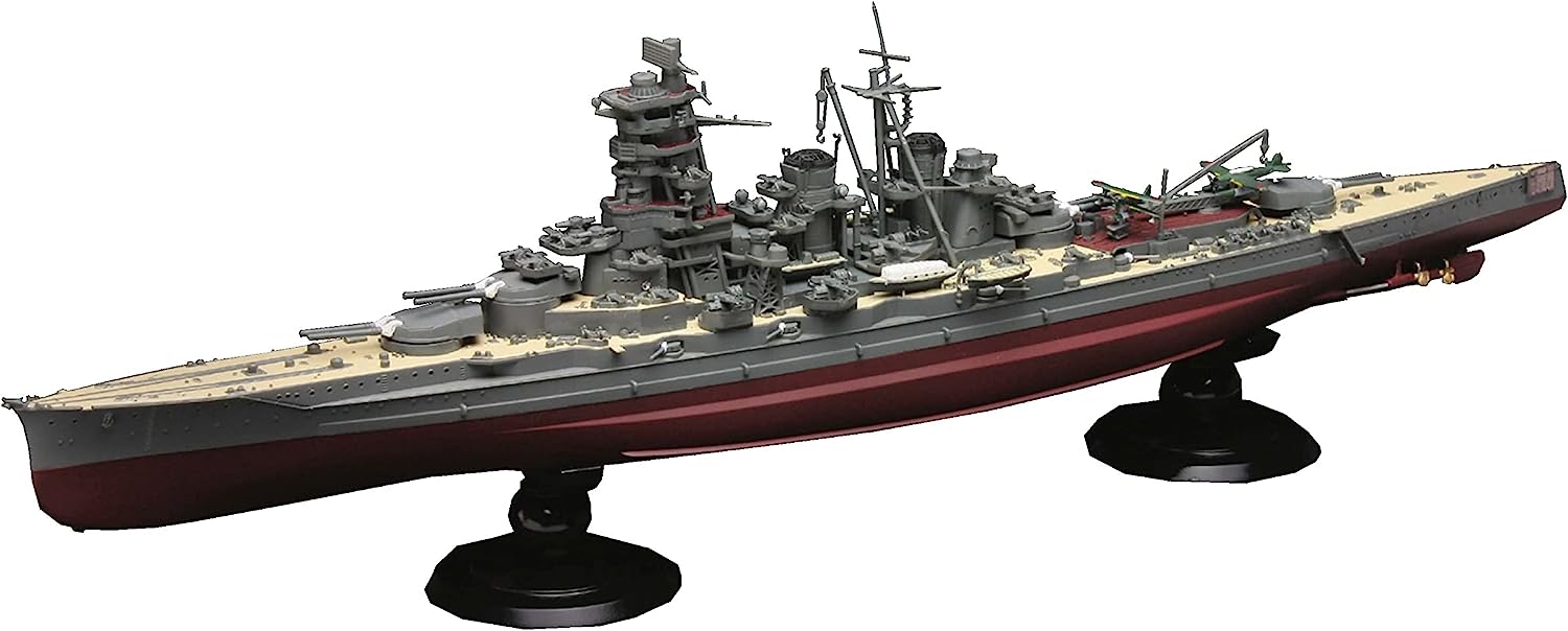 IJN Fast Battleship Kongou Full Hull Model Special Version w/Pho