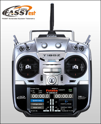 18SZ (18ch-2.4GHz FASSTest Model) T/R Helicopter