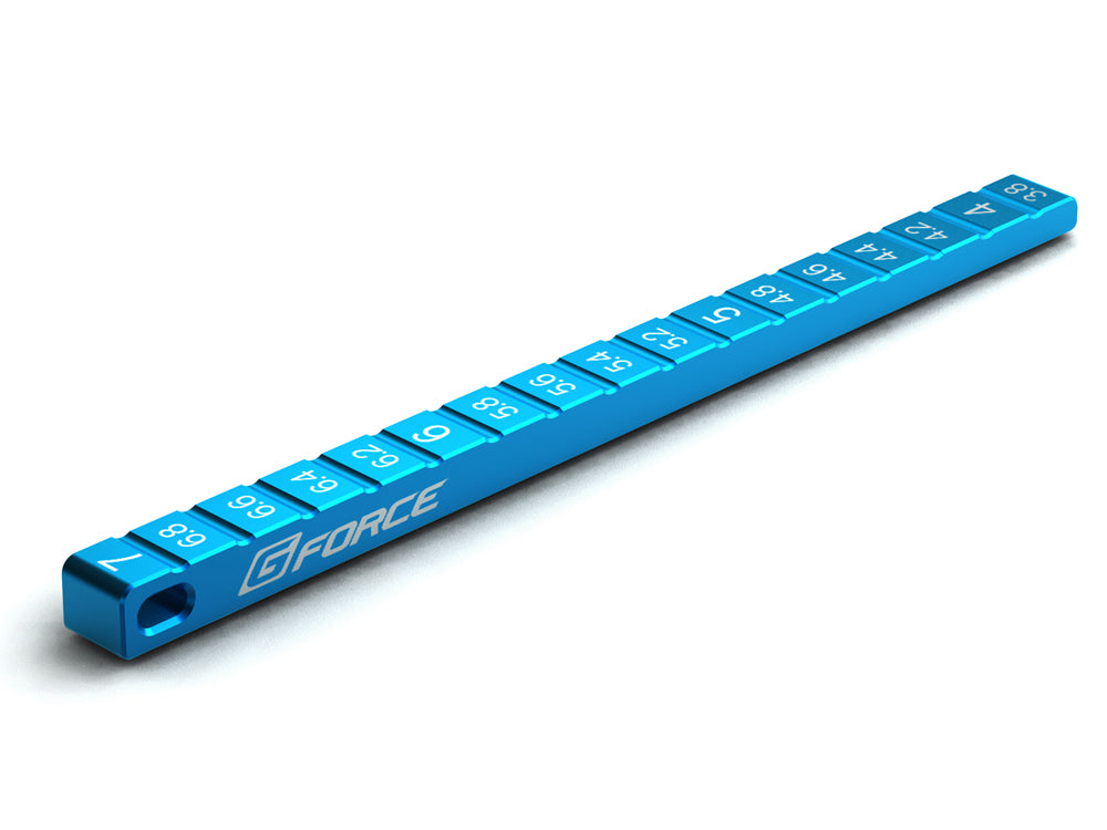 G0118 Ride Height Gauge 3.8-7.0mm(Blue)