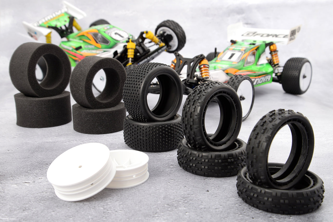 GOP111 4WD Front Buggy Tyre Carpet Edition