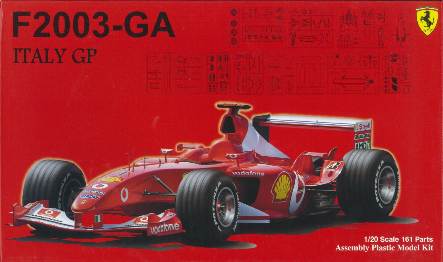 GP30 1/20 Ferrari F2003-GA Italy GP