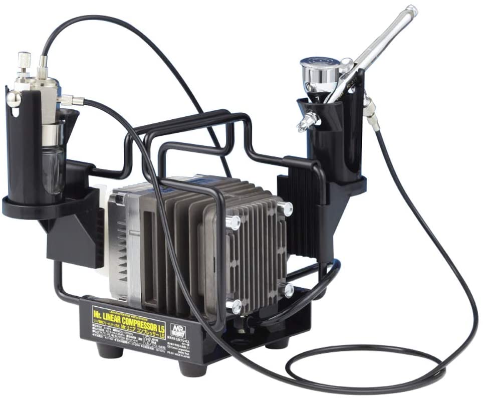 PS321 Mr. Linear Compressor L5 / Airbrush Set