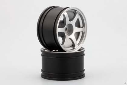 RAYS Rear Wheel for GT500 (Silver 2pcs)