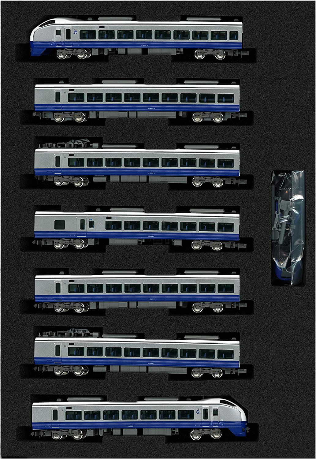 30540 Series E653 `Fresh Hitachi/Blue` Seven Car Formation Set (