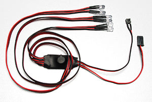 H360 6 LED Flashing White × 4 Red × 2