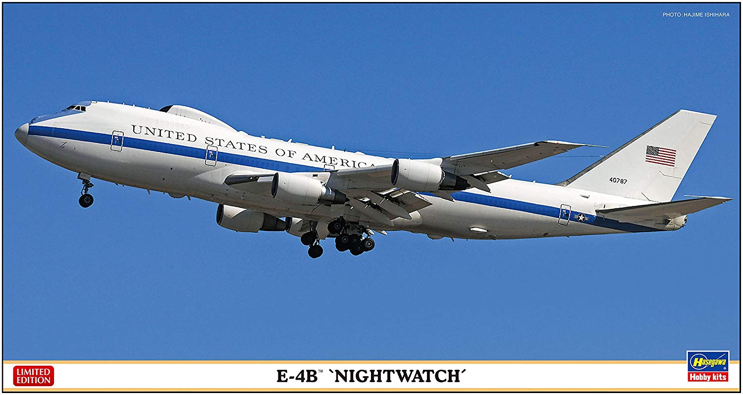E-4B Night Watch (1/200 scale plastic model)