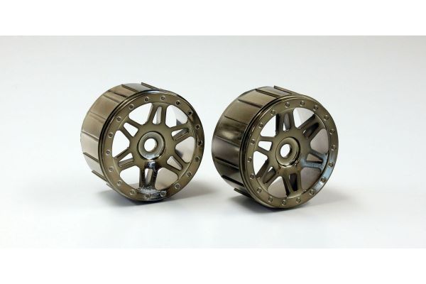 ISH111BC WHEEL (Psycho Kruiser)/BLACK CROME 2pcs