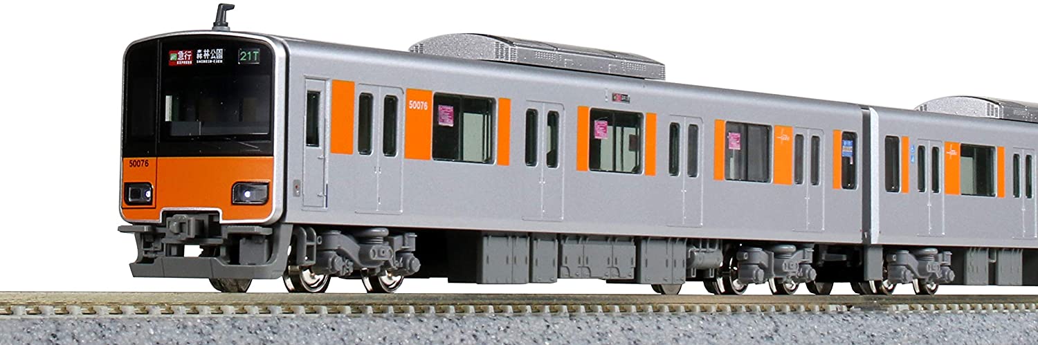 10-1592 Tobu Railway Tojo Line Type 50070 Standard Four Car Set