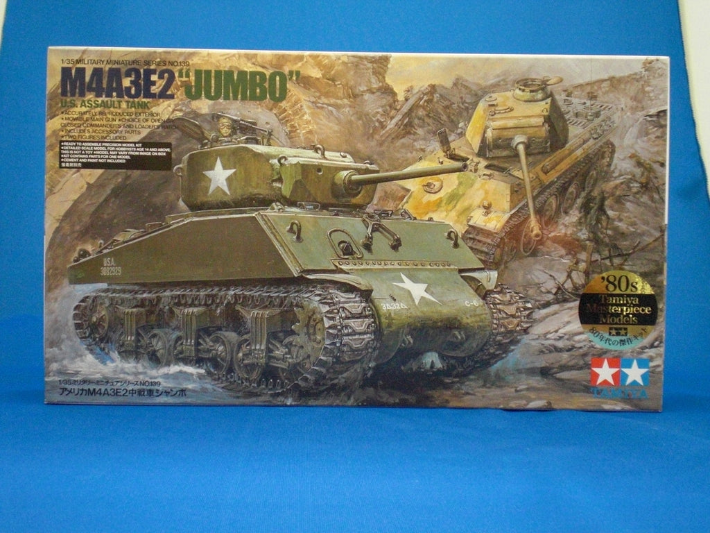 Banzai Hobby - Tamiya 35139 US M4A3E2 Jumbo Kit - CA239 – BanzaiHobby