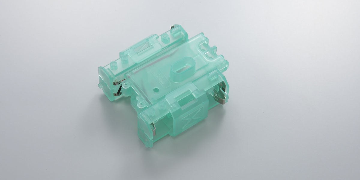 MVF02CG Skeleton Chassis Set(Clear Green)