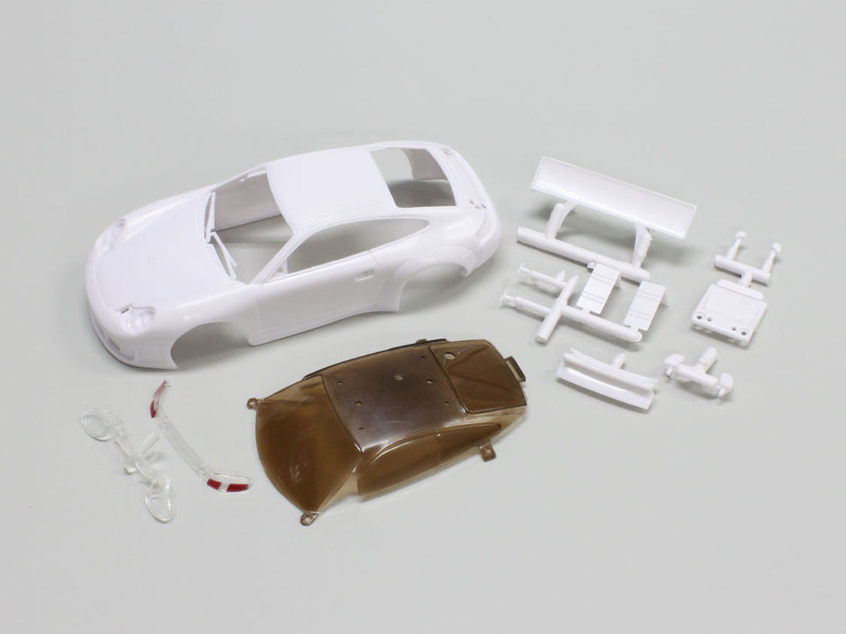 MZN104 Porsche 911 GT3 RSR White Body Set (Unpainted)