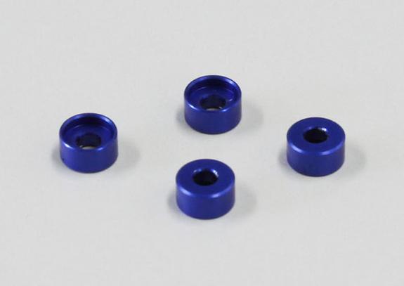 MZW418-25 Aluminum Friction Mount (2.5mm / Blue / 4pcs)