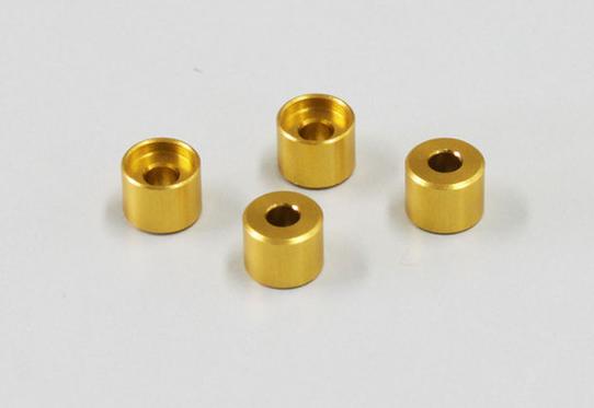 MZW418-40 Aluminum Friction Mount (4.0mm / Gold / 4pcs)
