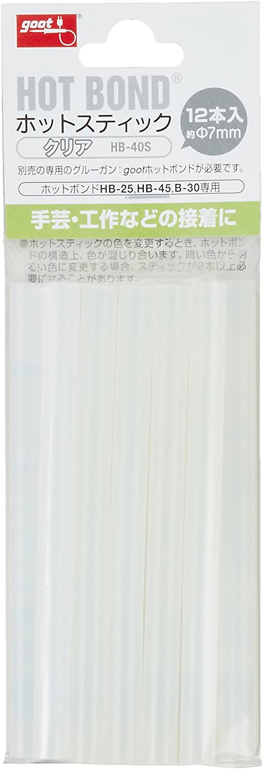 HB-40S Goot HB – 40S Hot Glue Stick (Clear)