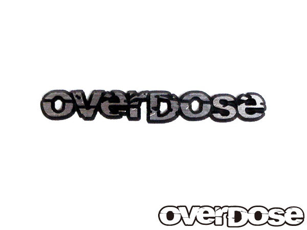 OD1323 OVERDOSE Letter Type Enblem