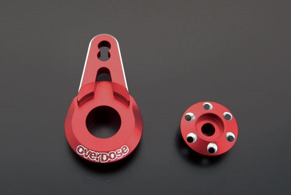 OD1352 Aluminum Servo Saver Horn Type-2 (For Yokomo / Red)