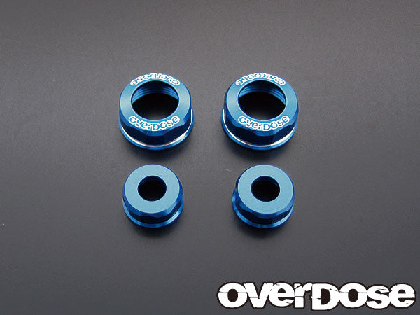 OD1357 Aluminum Shock Cap Set (For YOKOMO / Blue)