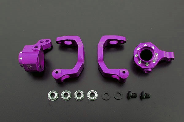 OD1371 Alum C-Hub & Upright Set for Yokomo Drift Package Purple