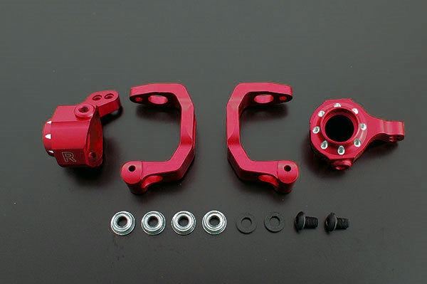 OD1372 Alum C-Hub & Upright Set for Yokomo Drift Package Red