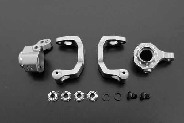 OD1374 Alum C-Hub & Upright Set for Yokomo Drift Package Silver