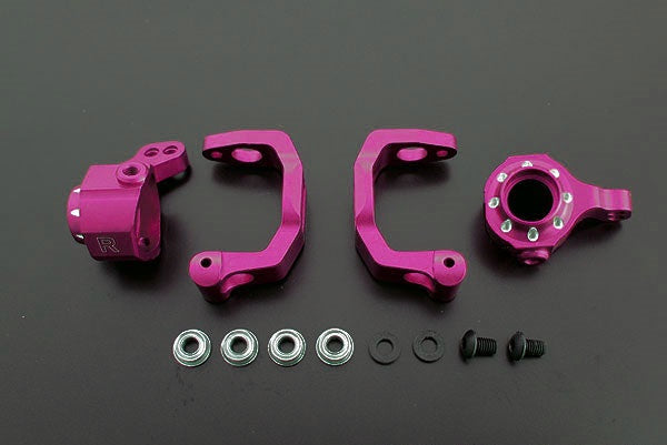 OD1375 Alum C-Hub & Upright Set for Yokomo Drift Package Pink