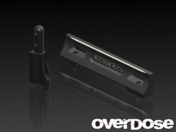 OD1404 Aluminium Battery Holder Set for Drift Package Black