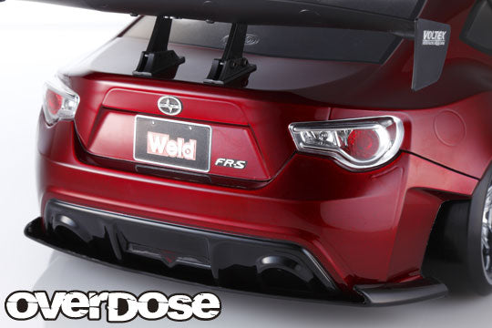 OVERDOSE OD2191B 3D Graphic Series FR-S Grill & Emblem | BanzaiHobby