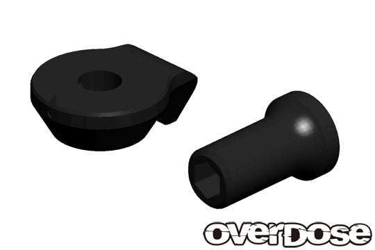 [PO MAY 2023] OD3567 Adjustable Nut & Knuckle Stopper Black for