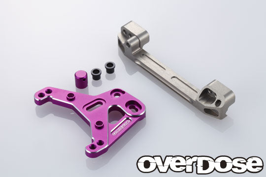 OD2065 Aluminium Slide Rack Steering Set Purple for XEX / Vspec