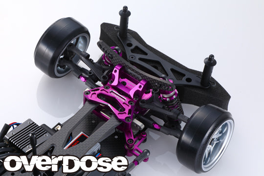 OVERDOSE OD2301 Vacula II Chassis Kit (Red) + Bonus Parts