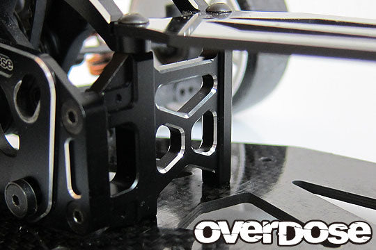 OD2608B Aluminium Brace Mount (For Galm / Black)