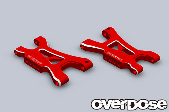 OD2859 ES Aluminium Rear Suspension Arm (Red)