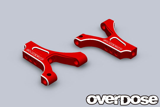 OD2866 ES Aluminium Front Suspension Arm (Red)