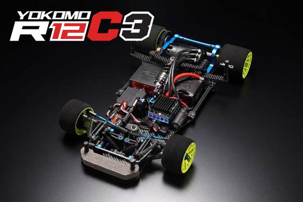 Banzai Hobby - Yokomo R12-C3 Yokomo Competition 1/12 Pan Car Kit