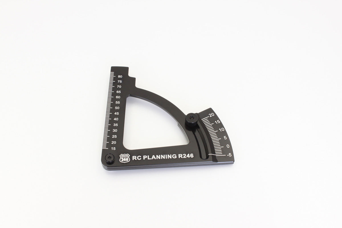 R246-8192 Camber Gauge Black -5-20deg