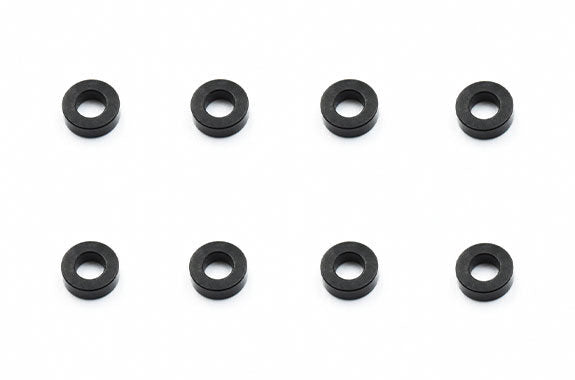 RC-A3605 Alu. Spacers（Φ3×Φ6,0.5mm, 8pcs.）