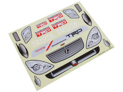 RGB60a LEXUS SC430 TEST CAR DECAL