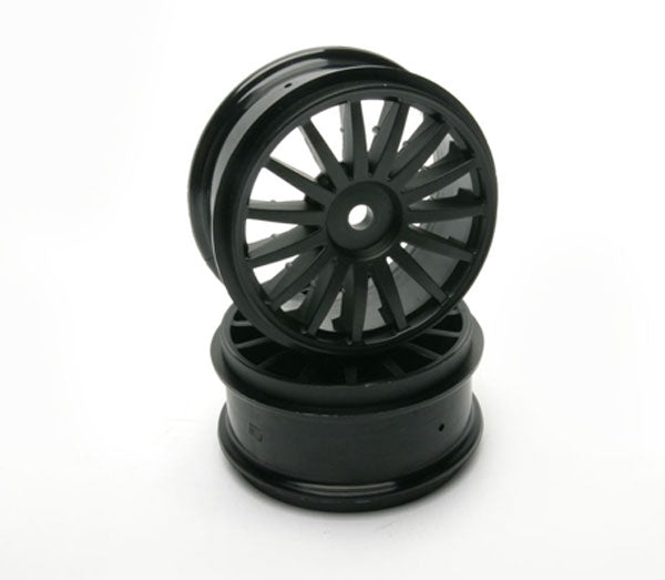 RH121BK DRX 15 Spoke Wheel (Black) (1pr)