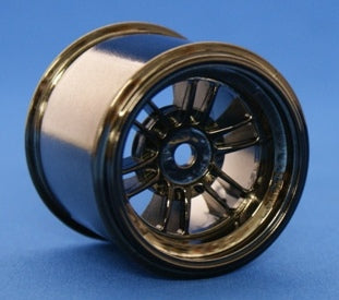 Banzai Hobby - RIDE Black Metallic Wheels (Front) for HPI Formula Ten ...