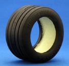 F103 Grooved Front Rubber Tire Type A