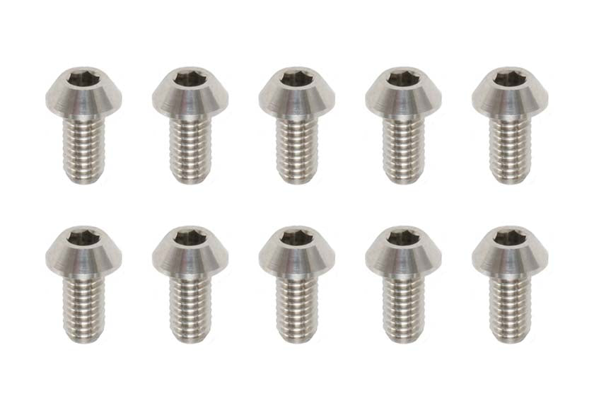 RP-041061A High Precision Machined Titanium Button Head Socket