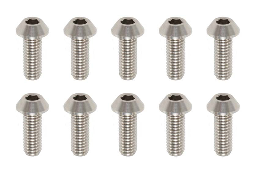 RP-041081A High Precision Machined Titanium Button Head Socket