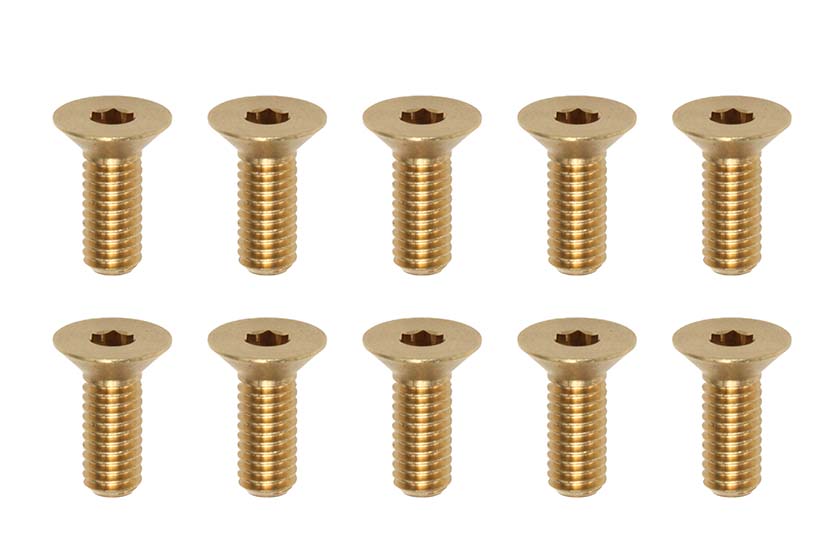 RP-042-08BA High precision Brass FH screw M3×8㎜