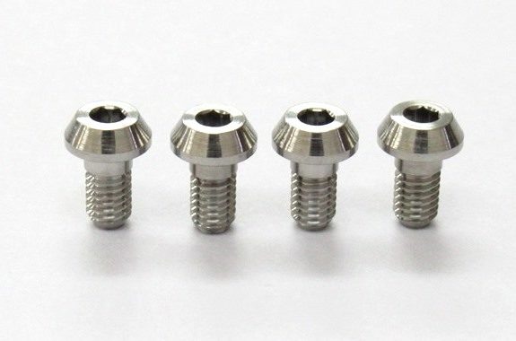 RT-008A SPM Titanium Spur Gear Screws (4 pieces)