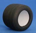 F103 Grooved Rear Rubber Tire Type B