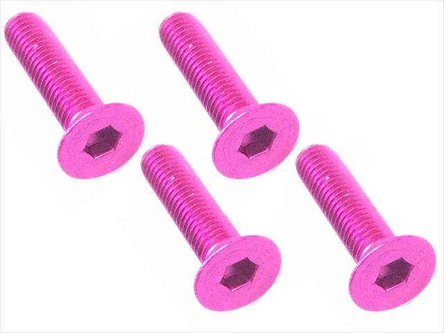 SAR-314PK 3x14 70-75 Jura Hex Plate Screw (Pink / 4pcs)