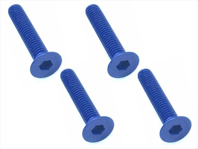 SAR-316BY Jura Hex Plate Screw (Dark Blue / 4pcs)