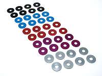 SGE-18BY Aluminum Wheel Spacer Blue