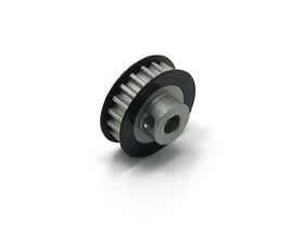 SGE-321BK Aluminum Center Pulley 21T Black