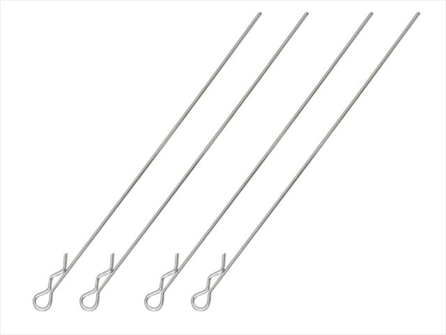 SGF-04S Body Hook Pin Long L110 mm (small head) 4 pcs. Silver